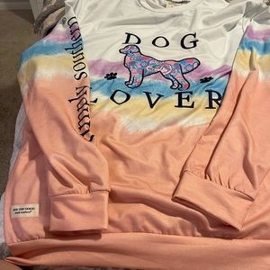 Simply southern size xl Dog Lover sweatshirt
